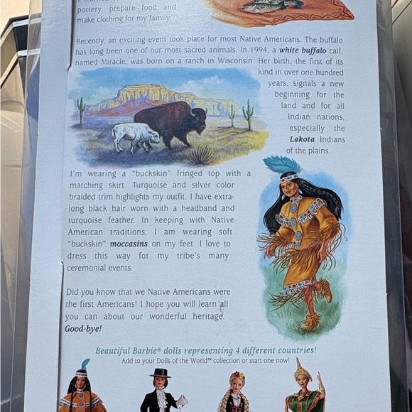 Happy Birthday, Native American & Evening Enchanted Barbie NIB Lot of 3 - Picture 9 of 10